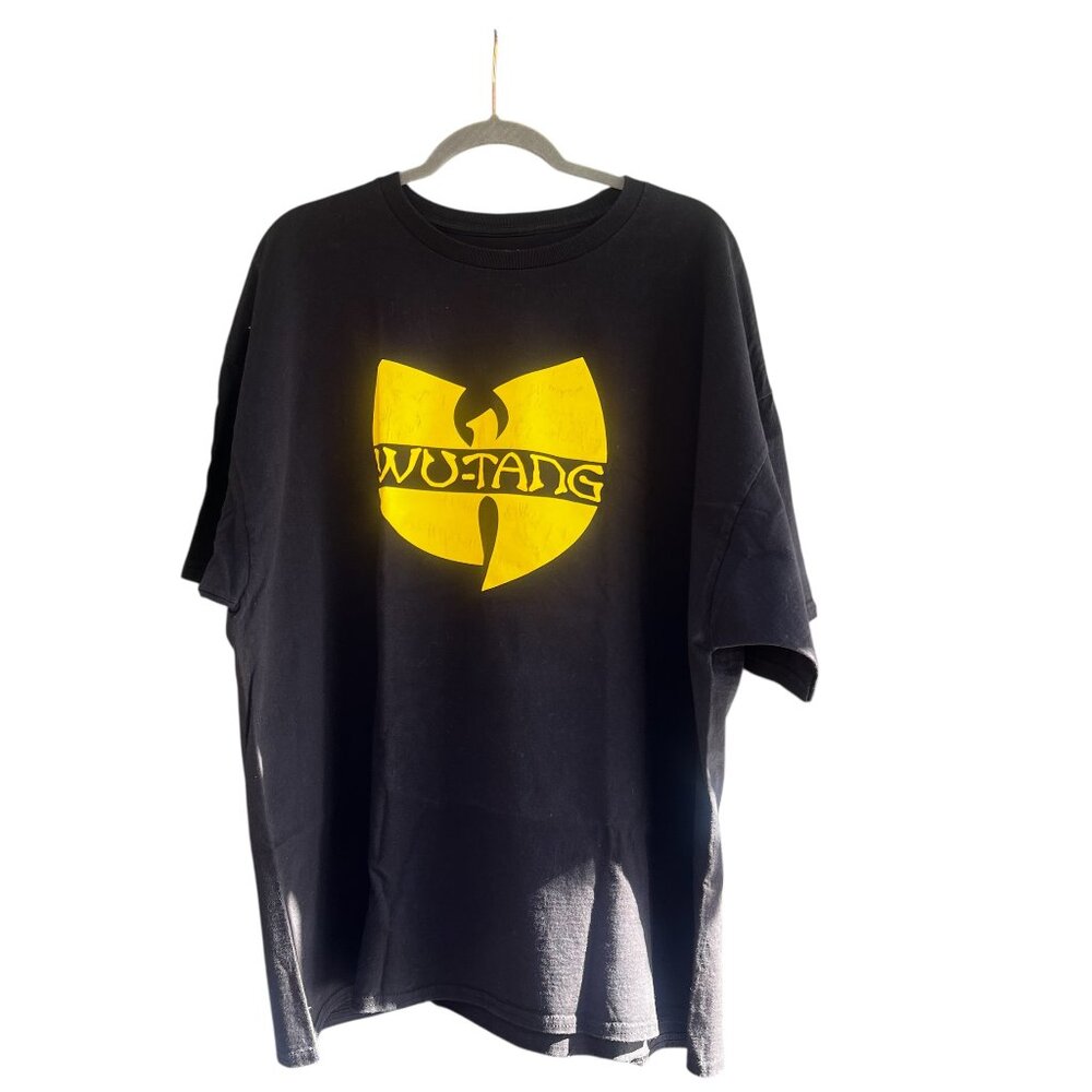 Wu-Tang Clan Black t-shirt With Yellow Logo Size 3XL